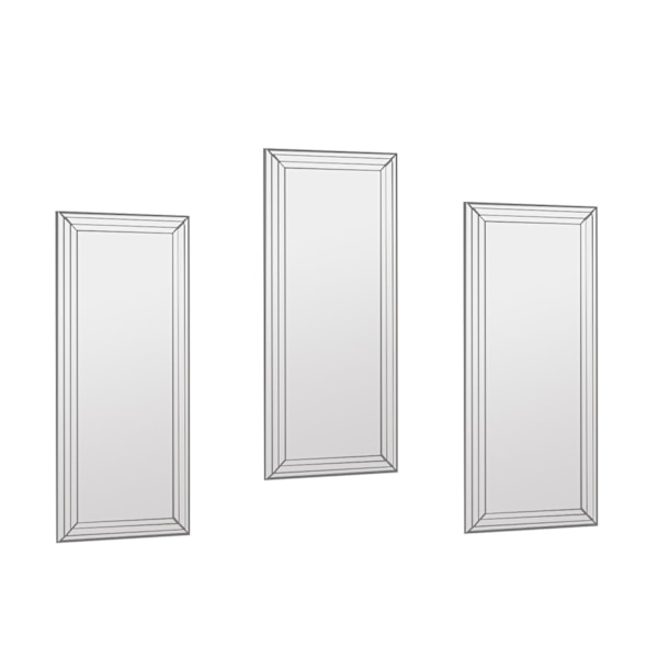 Dekorativ spegelset (3 delar) Mini Neom - Transparent