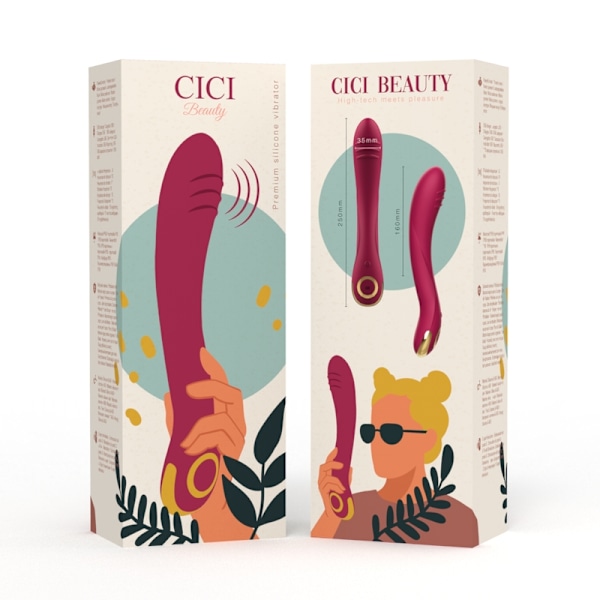 Cici Beauty - Premium Silikone G-Spot Vibrator