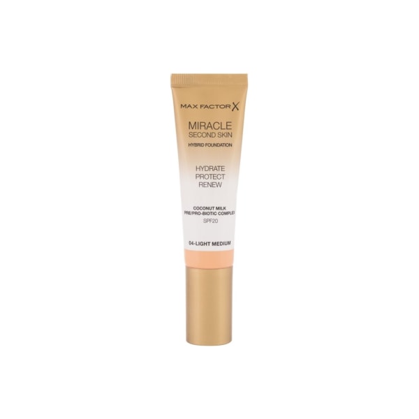 Max Factor - Miracle Second Skin 04 Light Medium SPF20 - For Wom