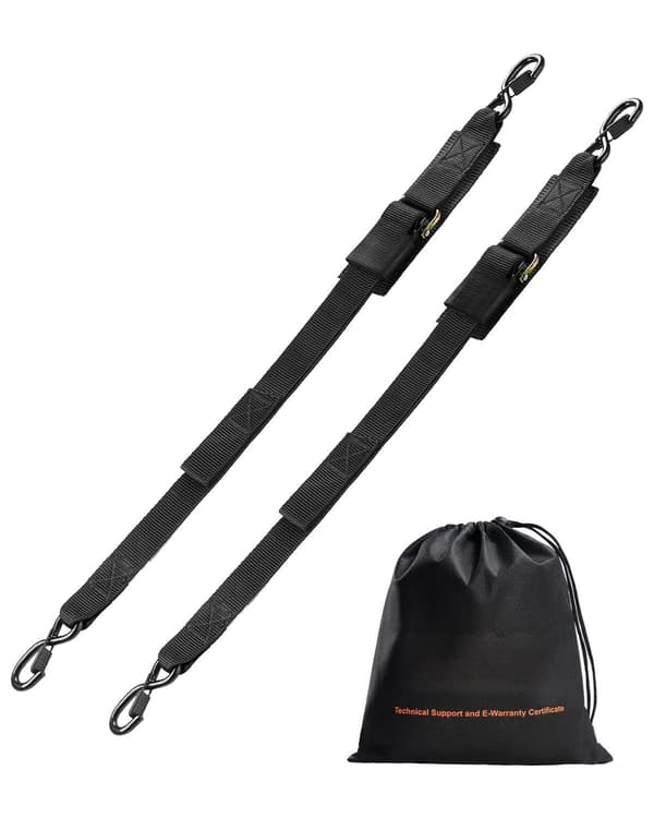 Infällbara spärrremmar, 2-pack, 5 cm x 1,2 m