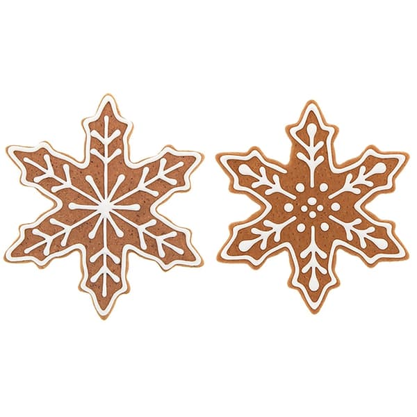 Snöflinge-kakform, rostfritt stål, 10 cm