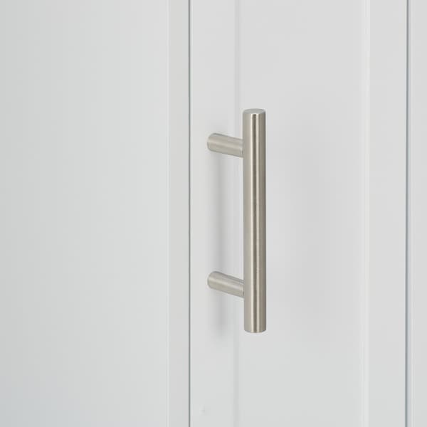Toiletskab med opbevaring og papirholder