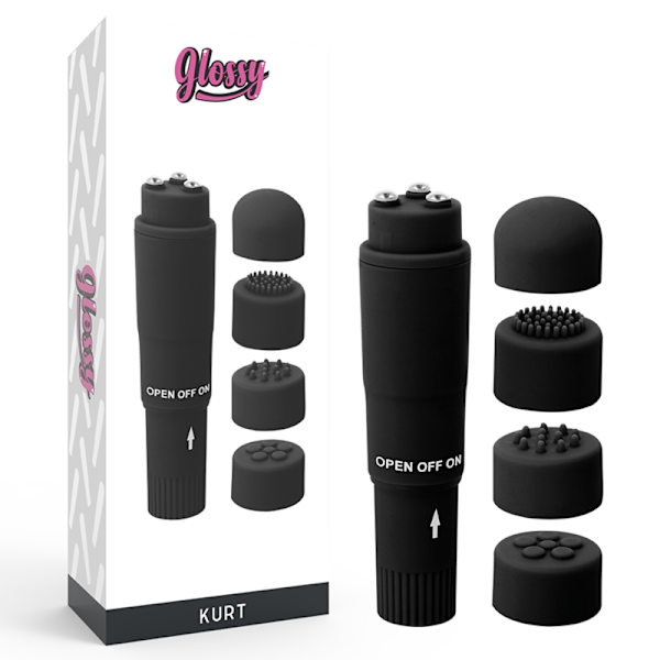 Glossy - Kurt Pocket Massager Sort