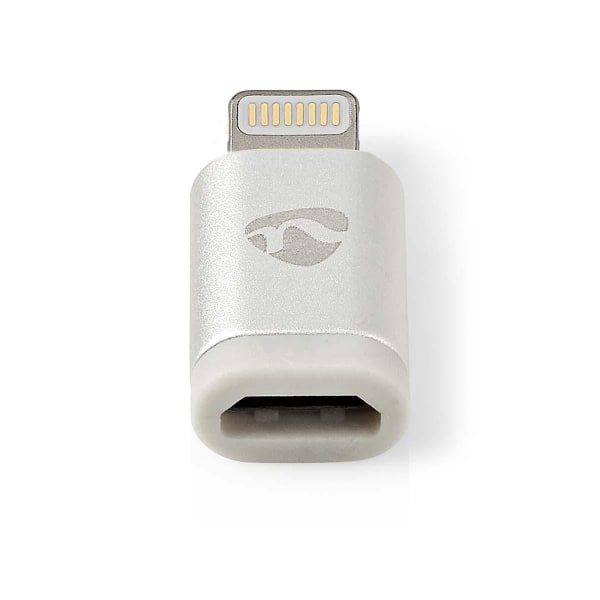 Lightning Adapter | Apple Lightning, 8-stifts | USB Micro-B Hona | Guldplaterad | Rund | Aluminium