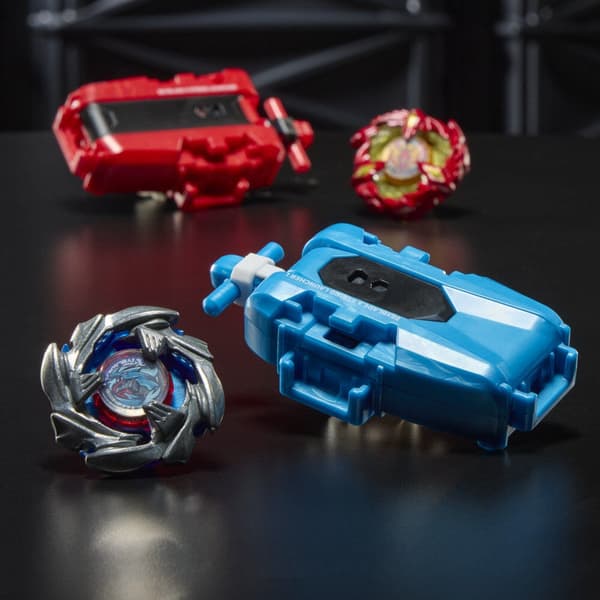 Beyblade Premium Sæt med Cobalt Dragoon Top og Launcher