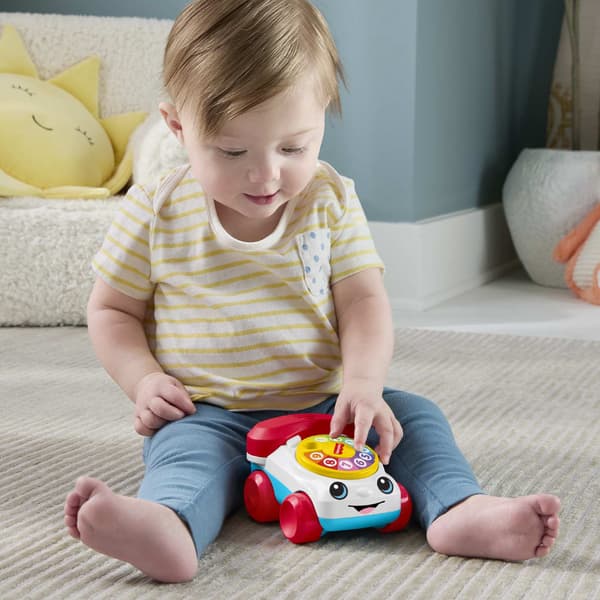 Mini Chatterphone-leksaksfordon för bebisar, 6 månader+