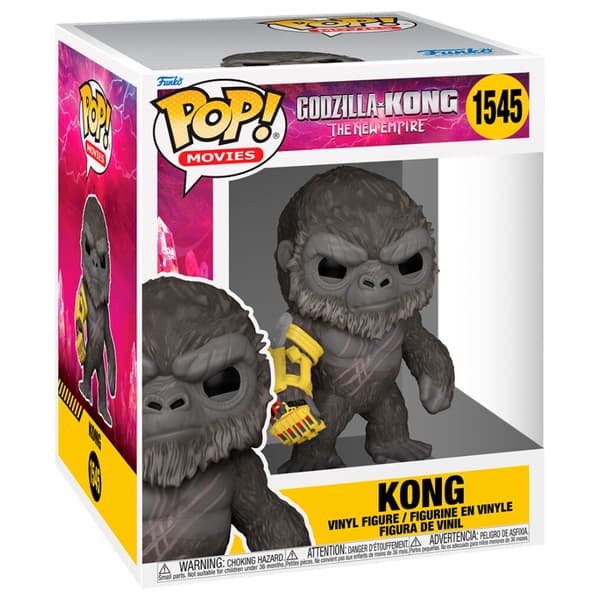 Super Godzilla og Kong actionfigurer, samleobjektsæt