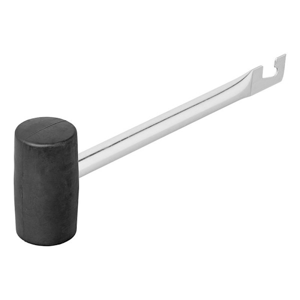 Hammer gummi med teltpløkker