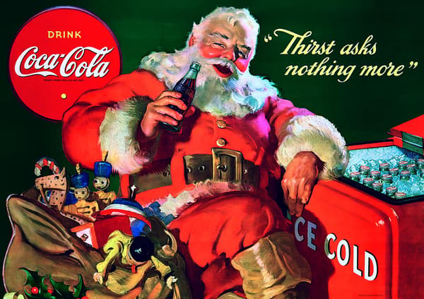 Coca-Cola Julemandspuslespil, 1000 Brikker, 68,3x48 cm