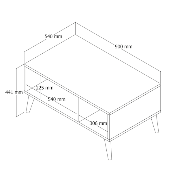 Sofabord Exxen - 2070