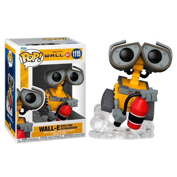POP-figuuri Disney Wall-E - Wall-E palosammuttimen kanssa