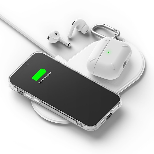 Panssaroitu suojakuori geelikehyksellä iPhone 12 Pro Max Fusion Design vaaleanpunainen-vihreä