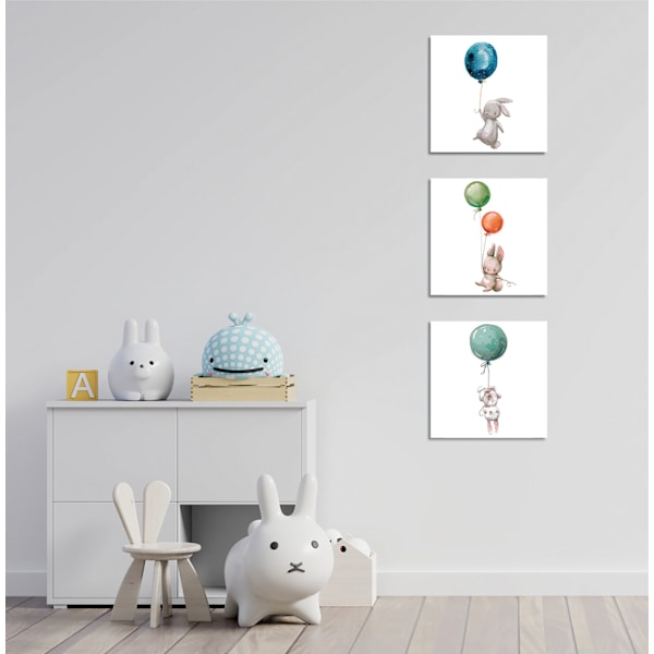Dekorativ målning på canvas (3 delar) FAH11