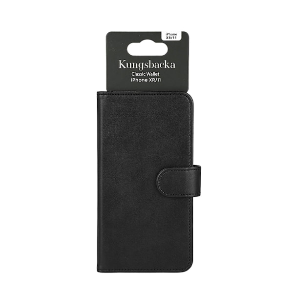 KUNGSBACKA Classic Wallet iPhone XR/11 Black