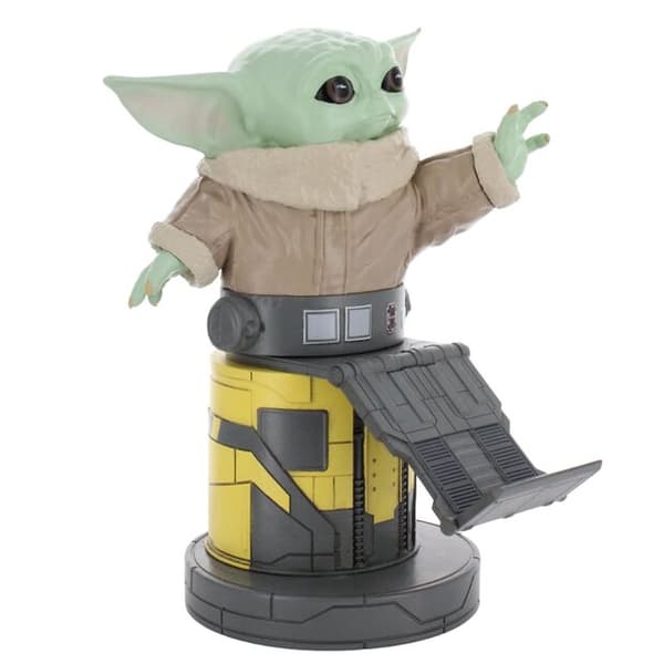Star Wars The Mandalorian Grogu -hahmon kiinnitysteline Cable Guy 21cm