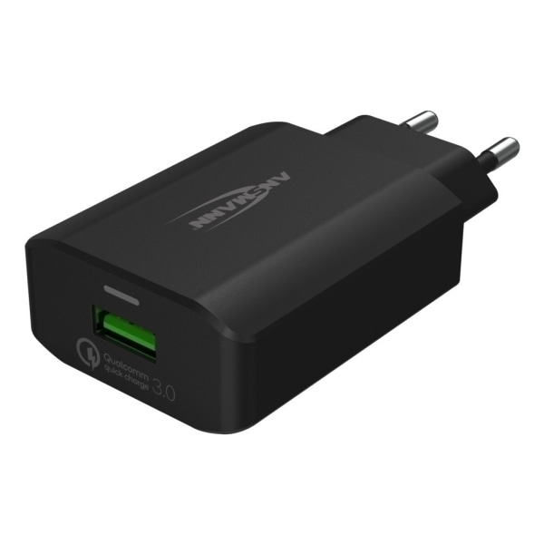 Ansmann Home Charger 130Q, indendørs, AC, 12 V, Sort