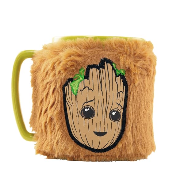 Groot krus med bamsebetræk, 440 ml kapacitet