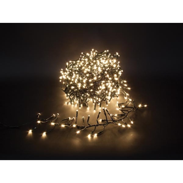 Twistlight Led - 18 M - 1530 varmhvide lamper - sort ledning - 31V