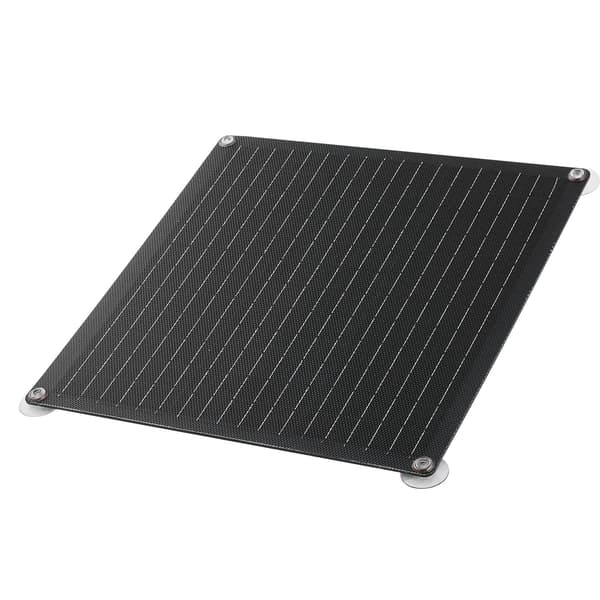 20W 12V solpanel batterioplader, smart controller, IP67