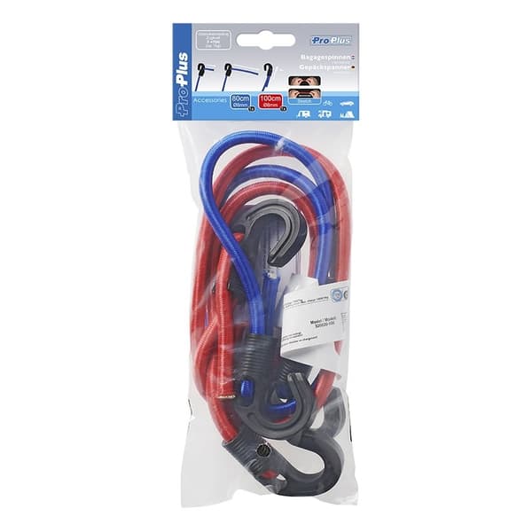 Bungee bagageremme justerbar 80 + 100 cm