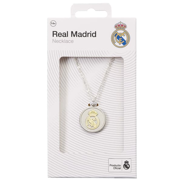 Sølv halskæde med Real Madrid Design