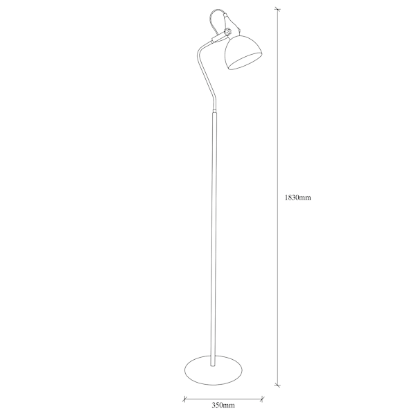 Gulvlampe Lik - 4031