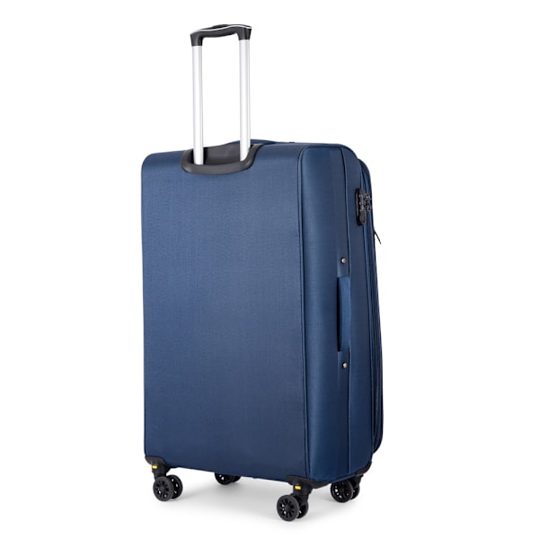 Mediummjuk resväska M 23" SOLIER SOFTFLEX 2240 marinblå-grön