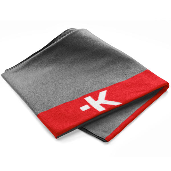 Rejsetæppe i super blød fleece 156x127 cm
