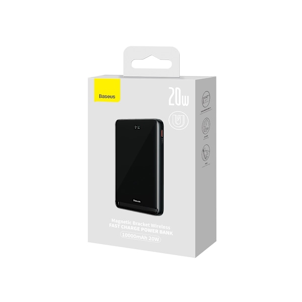 Powerbank 10000mAh MagSafe 20W induktiivisella laturilla ja Overseas Edition -telineellä, sininen