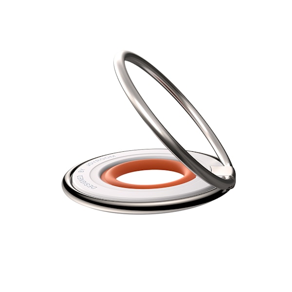 Magnetisk MagSafe fingerringtelefonhållare, orange