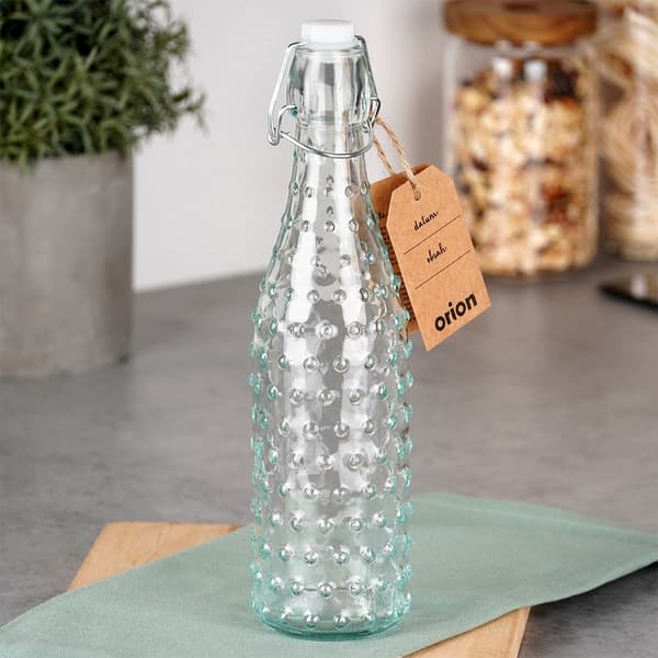 Pullo, jossa klipsilasi 500 ml