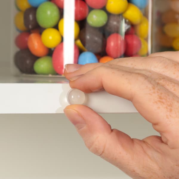 Självhäftande gummibuffertar set om 222 st