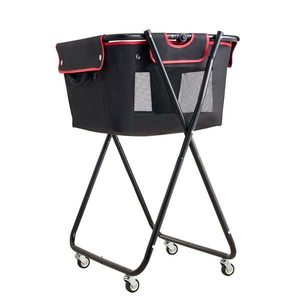 Tennisboldvogn, 175 bolde, foldbar, hjul
