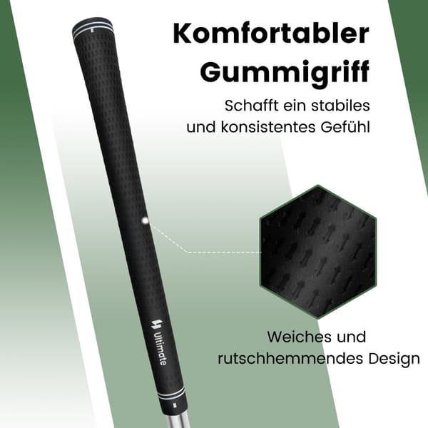 Golfhugger 89 cm – Hoved i rustfrit stål, skridsikkert greb