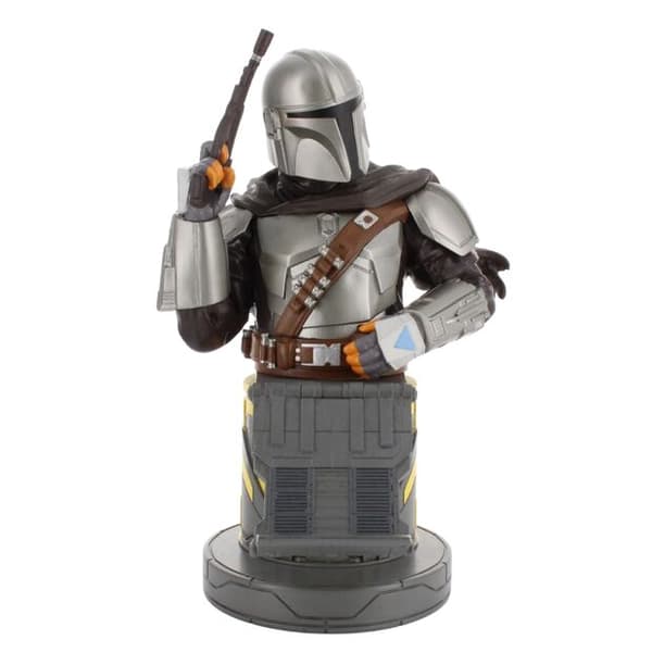 Star Wars The Mandalorian Bounty Hunter -hahmon kiinnitysteline Cable Guy 21cm