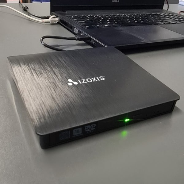 Ulkoinen asema + Izoxis 24351 CD-kirjoitin