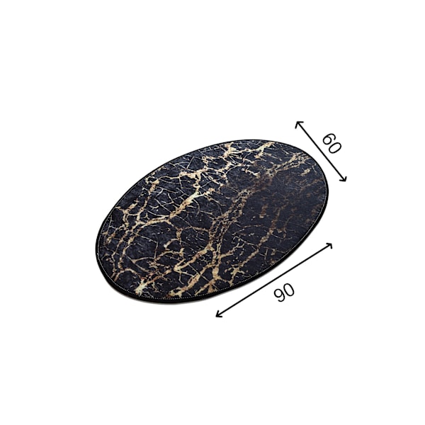 Matto (60 x 90) Goldes Oval DJT