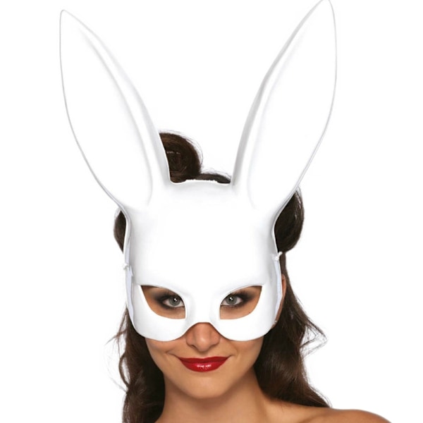 Leg Avenue - Masquerade Rabbit Mask valkoinen