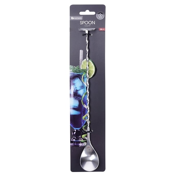 Barsked 28 cm – Rostfritt stål, spiralformad, cocktailmixning