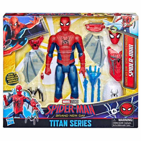 Spider-Man actionfigur med 12 tilbehør, 29,2 cm