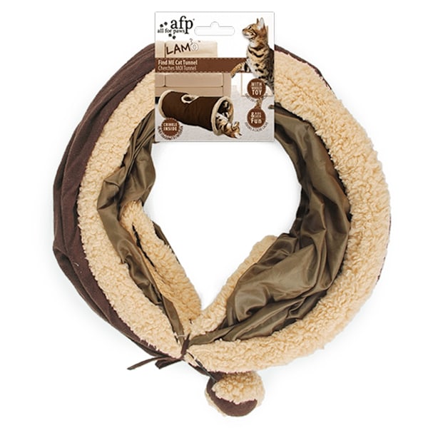 AFP Lambswool - Find Me Cat Tunnel