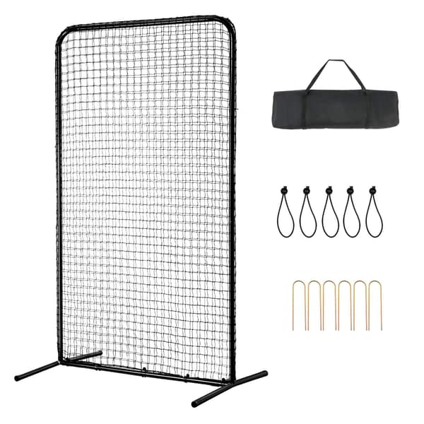 Baseboll I-Screen Pitchingnät, 7x4 fot, Bärväska