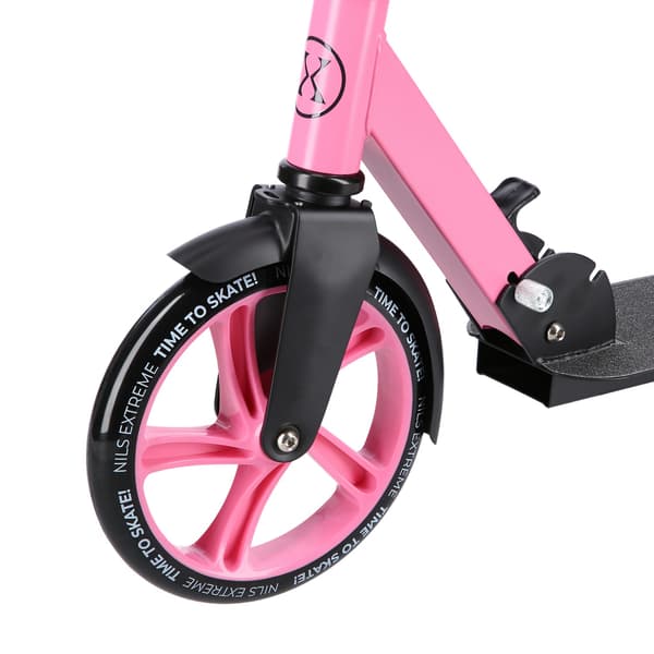 Pink scooter til børn – justerbar højde, let