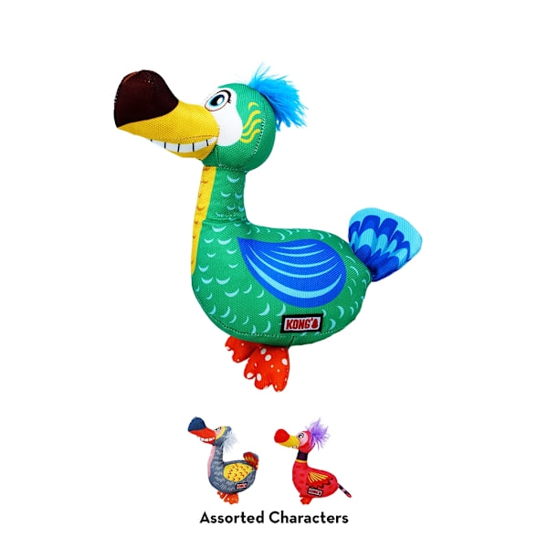 KONG Ballistic Vibez Birds Assorted Md/Lg