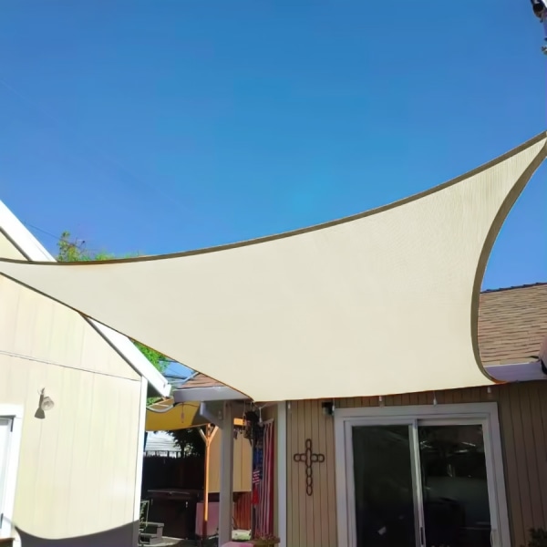 Suorakaiteen muotoinen aurinkovarjopurje vedenpitävä katos 2x3m