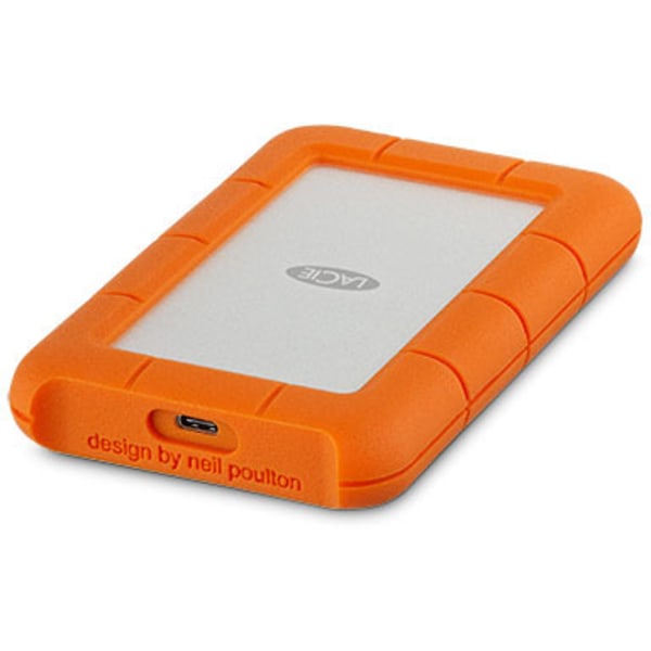 LaCie Rugged USB-C 2 TB - extern hårddisk