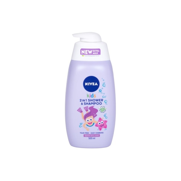 Nivea - Kids 2in1 Shower & Shampoo - For Kids, 500 ml