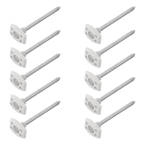 Plattplåt metall - set med 10 st