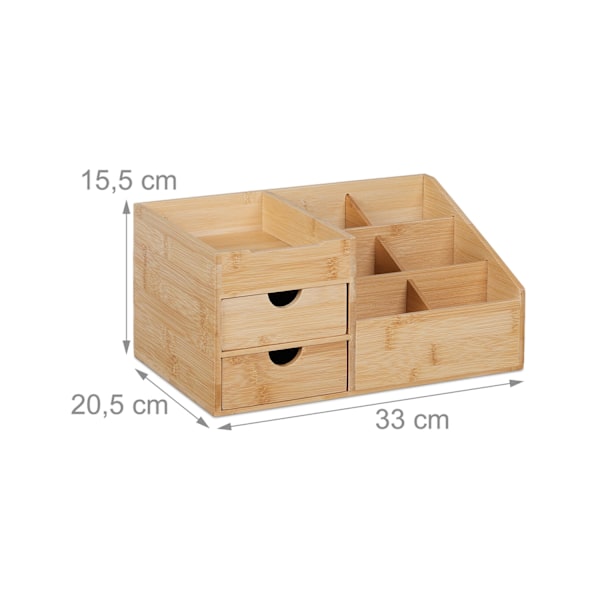 Pöytäjärjestelmä 2 laatikolla