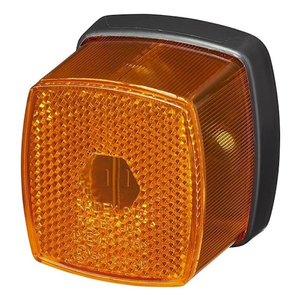 Sivuvalaisin keltainen 66x62mm